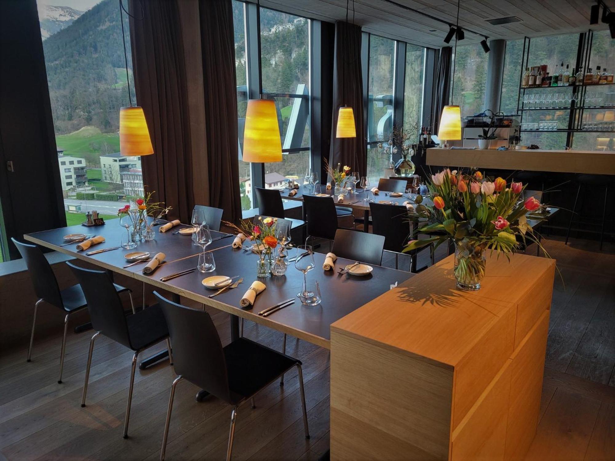 54 Hochgenuss Hotel Schattdorf Bagian luar foto